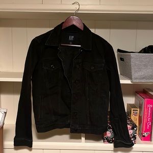 black denim jacket